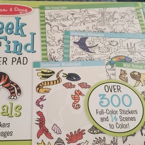 SEEK & FIND ANIMAL STICKER